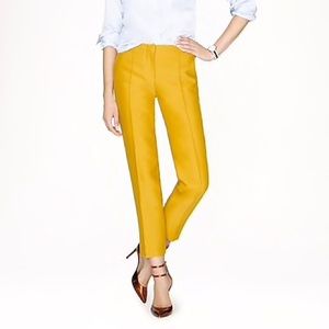 New J Crew Collection wool-silk cropped pant